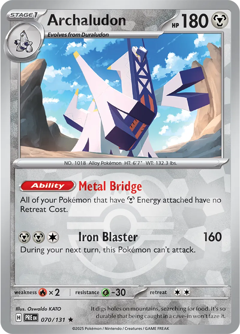 Archaludon Master Ball Holo